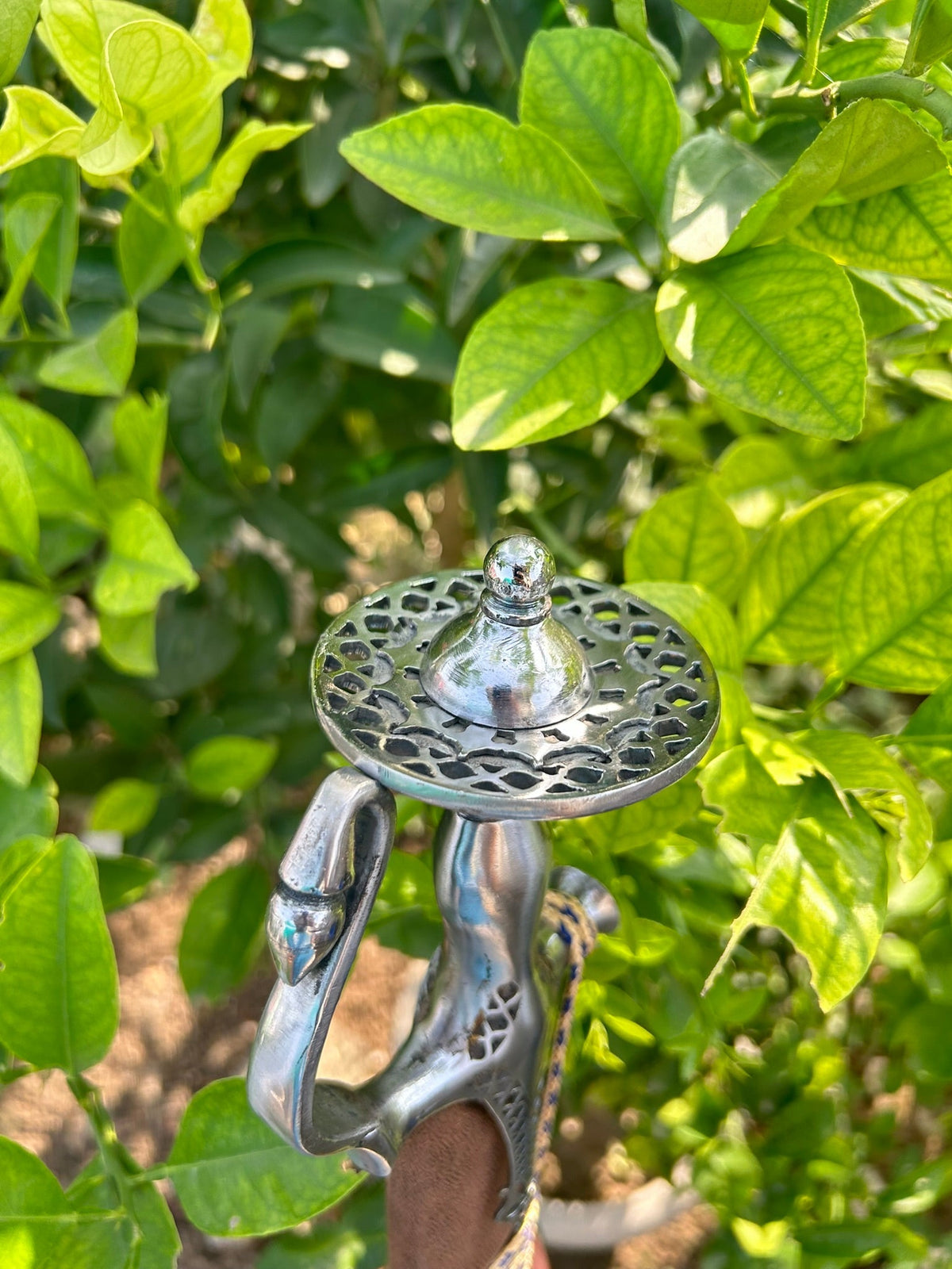 Tegh with Jaali Cutting work Hilt